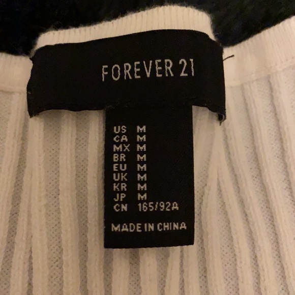 White ribbed tank top - Picture 4 of 4